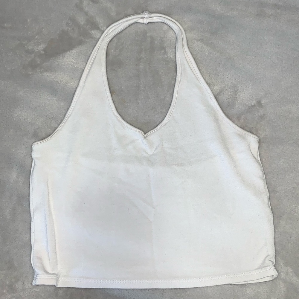 Garage Halter Crop Top